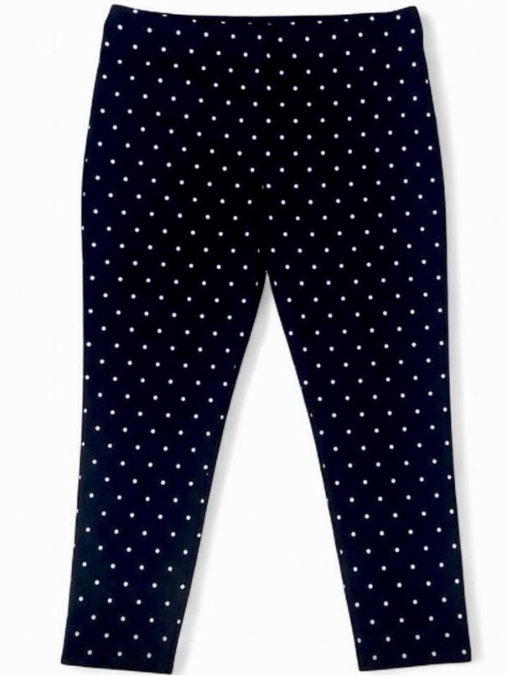 Chico's Black & White Polka Dot Pants